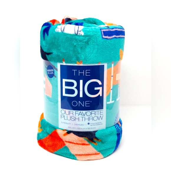 The Big One Bedding Nwt The Big One Throw 5 By 6 Feet Poshmark